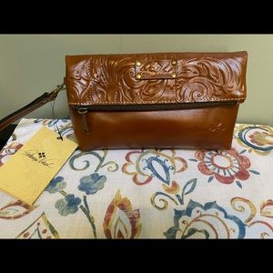 Patricia Nash fold over wristlet
